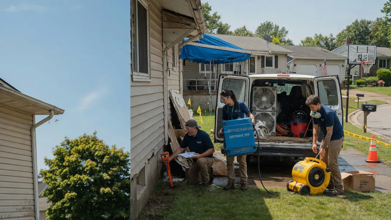 Ceiling Leak Cleanup in Star Lake, NY near me